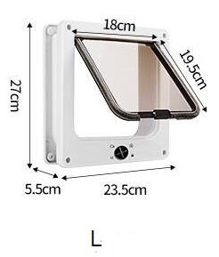 1081 ダイロックL猫子犬ドア